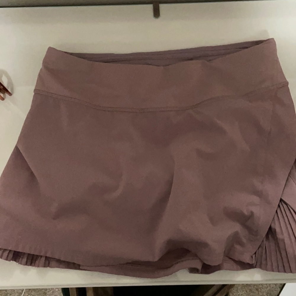 pink lululemon tennis skirt